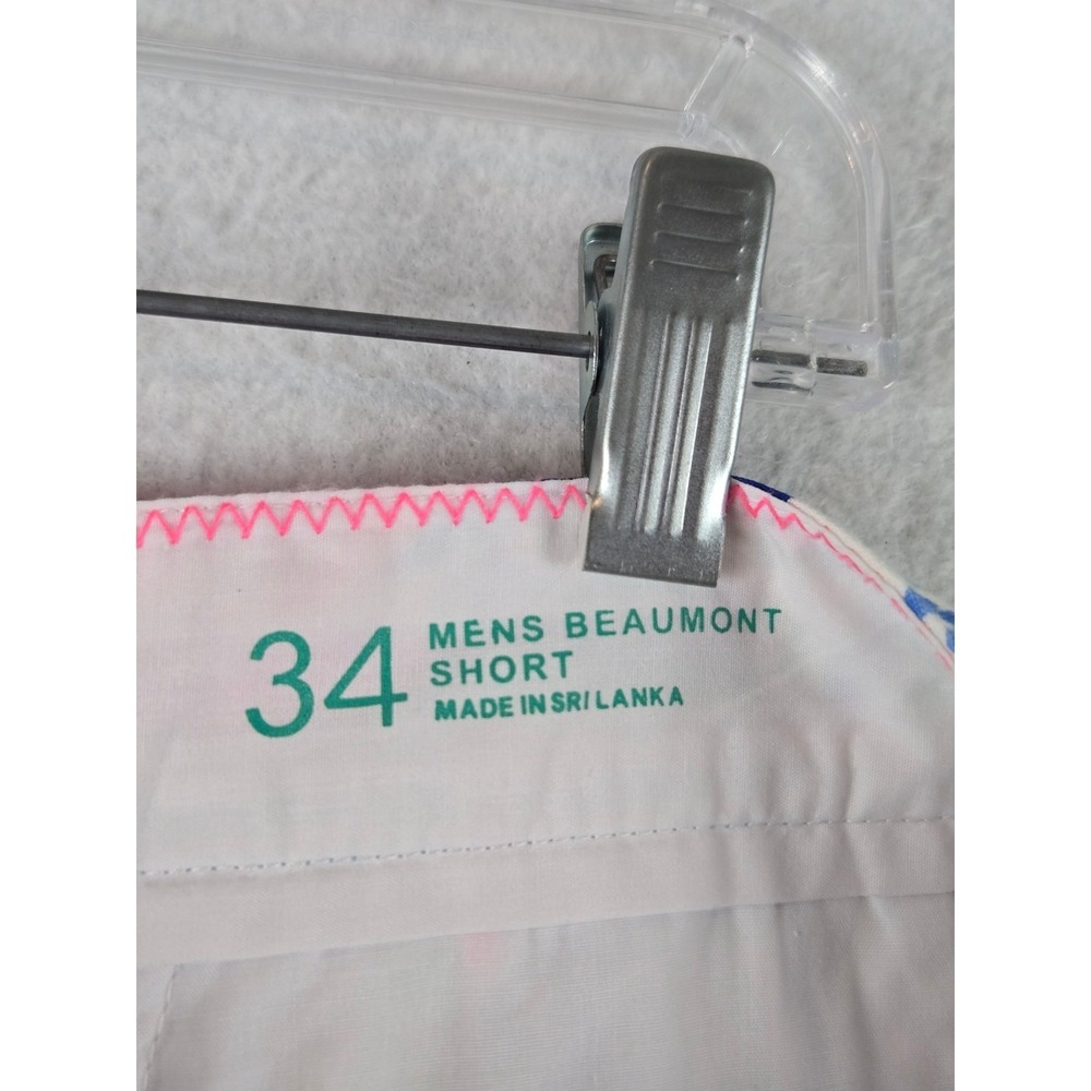 Lilly Pulitzer Mens Beaumont Shorts Size 34 Sailboat What A Lovely Place - Picture 5 of 10